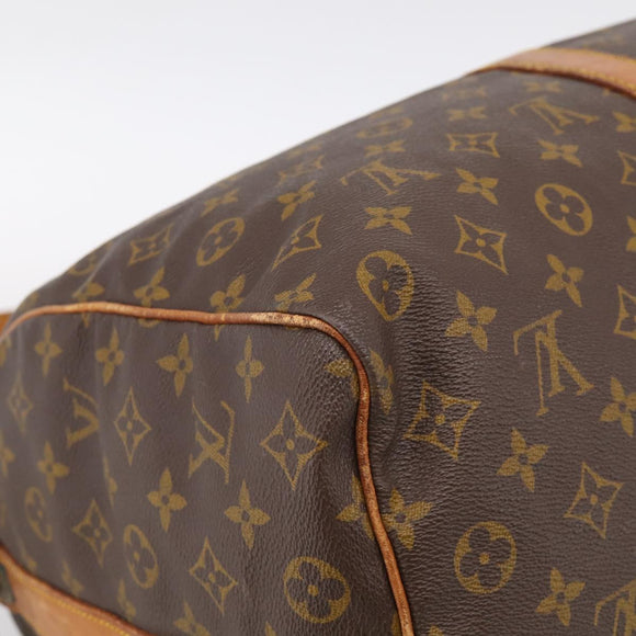 LOUIS VUITTON Monogram Keepall Bandouliere 50 Boston Bag M41416 LV Auth bs37555