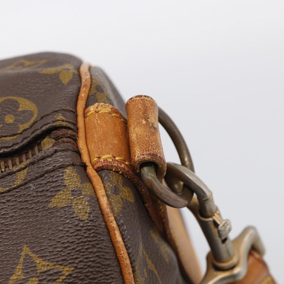 LOUIS VUITTON Monogram Keepall Bandouliere 50 Boston Bag M41416 LV Auth bs37555