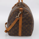 LOUIS VUITTON Monogram Keepall Bandouliere 50 Boston Bag M41416 LV Auth bs37555-5