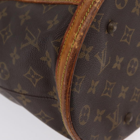 LOUIS VUITTON Monogram Bucket GM Shoulder Bag M42236 LV Auth bs37556