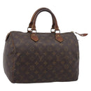 LOUIS VUITTON Monogram Speedy 30 Hand Bag M41526 LV Auth bs37558-1