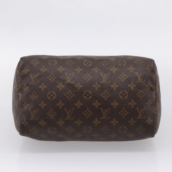 LOUIS VUITTON Monogram Speedy 30 Hand Bag M41526 LV Auth bs37558