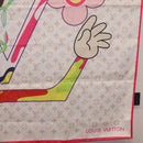 LOUIS VUITTON LVxTM Superflat Scarf Silk Multicolor M96097 LV Auth bs37559M-10
