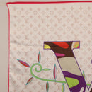 LOUIS VUITTON LVxTM Superflat Scarf Silk Multicolor M96097 LV Auth bs37559M-2