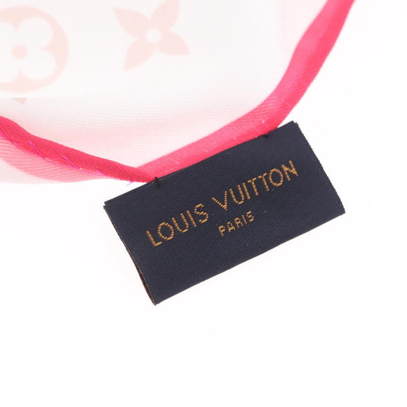 LOUIS VUITTON LVxTM Superflat Scarf Silk Multicolor M96097 LV Auth bs37559M