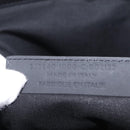 Balenciaga Clutch Bag Canvas Silver Black 373840 Auth bs37565-19
