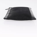 Balenciaga Clutch Bag Canvas Silver Black 373840 Auth bs37565-5
