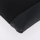Balenciaga Clutch Bag Canvas Silver Black 373840 Auth bs37565-8