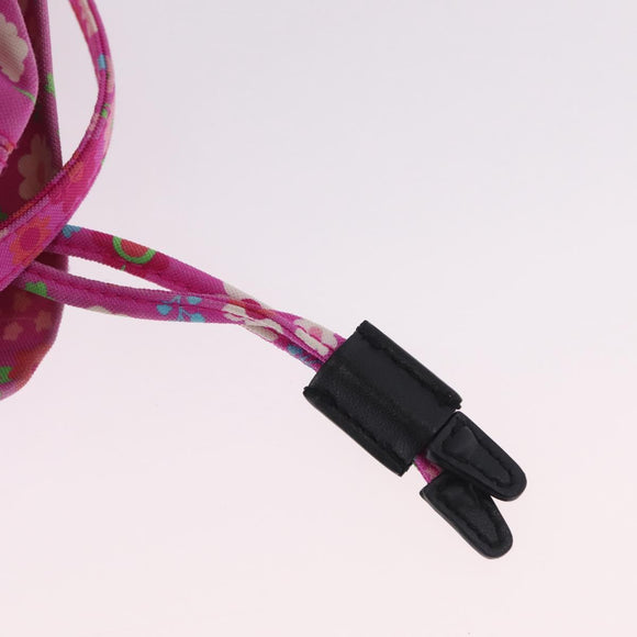 Balenciaga Wheel XS Drawstring Bucket Nylon 2way Pink 656682 Auth bs37567A