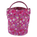 Balenciaga Wheel XS Drawstring Bucket Nylon 2way Pink 656682 Auth bs37567A-3