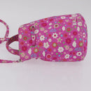 Balenciaga Wheel XS Drawstring Bucket Nylon 2way Pink 656682 Auth bs37567A-5