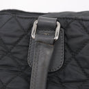CHANEL Paris New York Line Matelasse Tote Bag Nylon Gray Silver CC Auth bs37569V-17