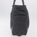 CHANEL Paris New York Line Matelasse Tote Bag Nylon Gray Silver CC Auth bs37569V-4