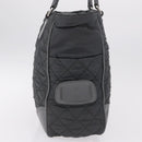 CHANEL Paris New York Line Matelasse Tote Bag Nylon Gray Silver CC Auth bs37569V-5