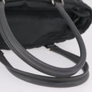CHANEL Paris New York Line Matelasse Tote Bag Nylon Gray Silver CC Auth bs37569V-8