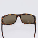 CHANEL Sunglasses plastic Brown CC Auth bs37570-10