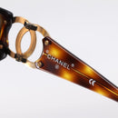 CHANEL Sunglasses plastic Brown CC Auth bs37570-11