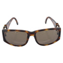CHANEL Sunglasses plastic Brown CC Auth bs37570-13
