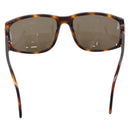 CHANEL Sunglasses plastic Brown CC Auth bs37570-2