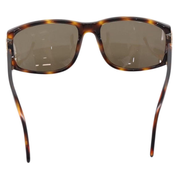 CHANEL Sunglasses plastic Brown CC Auth bs37570