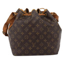 LOUIS VUITTON Monogram Petit Noe Shoulder Bag M42226 LV Auth bs37572-2