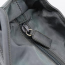 PRADA Tote Bag Nylon Gray Silver Auth bs37578-15