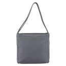 PRADA Tote Bag Nylon Gray Silver Auth bs37578-2