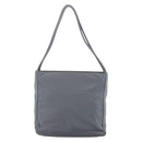 PRADA Tote Bag Nylon Gray Silver Auth bs37578-3