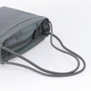 PRADA Tote Bag Nylon Gray Silver Auth bs37578-7