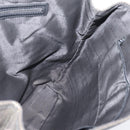 BVLGARI Tote Bag Leather PVC Black Silver Auth bs37580-18