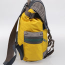 Dolce & Gabbana Backpack Nylon Yellow Auth bs37581-4