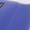 FENDI Monster Tote Bag Leather Blue Silver Auth bs37582-9