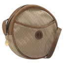 GUCCI Shoulder Bag Canvas Beige Gold 007 58 0179 Auth bs37586-1