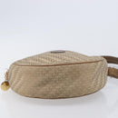 GUCCI Shoulder Bag Canvas Beige Gold 007 58 0179 Auth bs37586-10