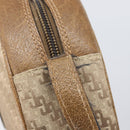 GUCCI Shoulder Bag Canvas Beige Gold 007 58 0179 Auth bs37586-15