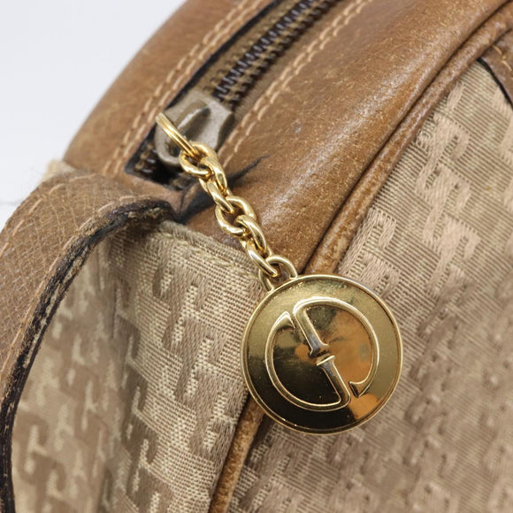 GUCCI Shoulder Bag Canvas Beige Gold 007 58 0179 Auth bs37586
