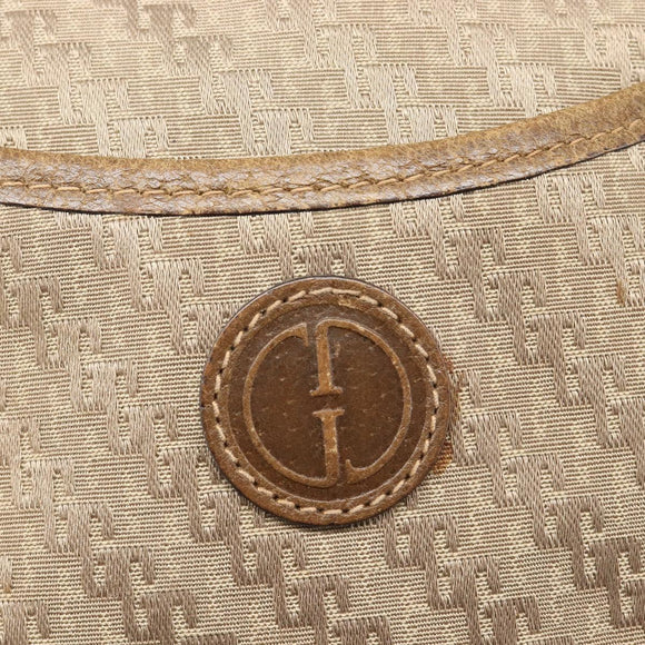 GUCCI Shoulder Bag Canvas Beige Gold 007 58 0179 Auth bs37586