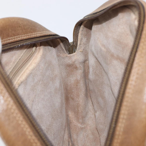 GUCCI Shoulder Bag Canvas Beige Gold 007 58 0179 Auth bs37586