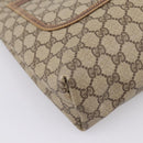 GUCCI GG Canvas Web Sherry Line Tote Bag Beige Red Green 89 02 003 Auth bs37587-11