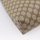 GUCCI GG Canvas Web Sherry Line Tote Bag Beige Red Green 89 02 003 Auth bs37587-13