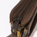 GUCCI GG Supreme Web Sherry Line Bag PVC Beige Gold 49 02 029 Auth bs37588-17