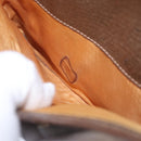 GUCCI GG Supreme Web Sherry Line Bag PVC Beige Gold 49 02 029 Auth bs37588-23