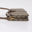 GUCCI GG Supreme Web Sherry Line Bag PVC Beige Gold 49 02 029 Auth bs37588-5