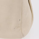 Salvatore Ferragamo Hand Bag Leather 2way White Gold Auth bs37590-6