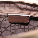 Christian Dior Canage Tote Bag Nylon Beige Silver Auth bs37593A-17