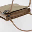 Christian Dior Canage Tote Bag Nylon Beige Silver Auth bs37593A-6