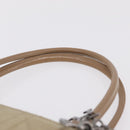 Christian Dior Canage Tote Bag Nylon Beige Silver Auth bs37593A-8