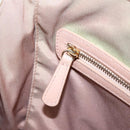 Christian Dior Canage Tote Bag Coated Canvas Pink Gold Auth bs37594-20