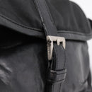 PRADA Shoulder Bag Nylon Black Silver Auth bs37597-19