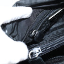 PRADA Shoulder Bag Nylon Black Silver Auth bs37597-24